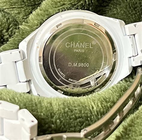 Chanel J12 Diamond Ladies Watch DM 9800 .